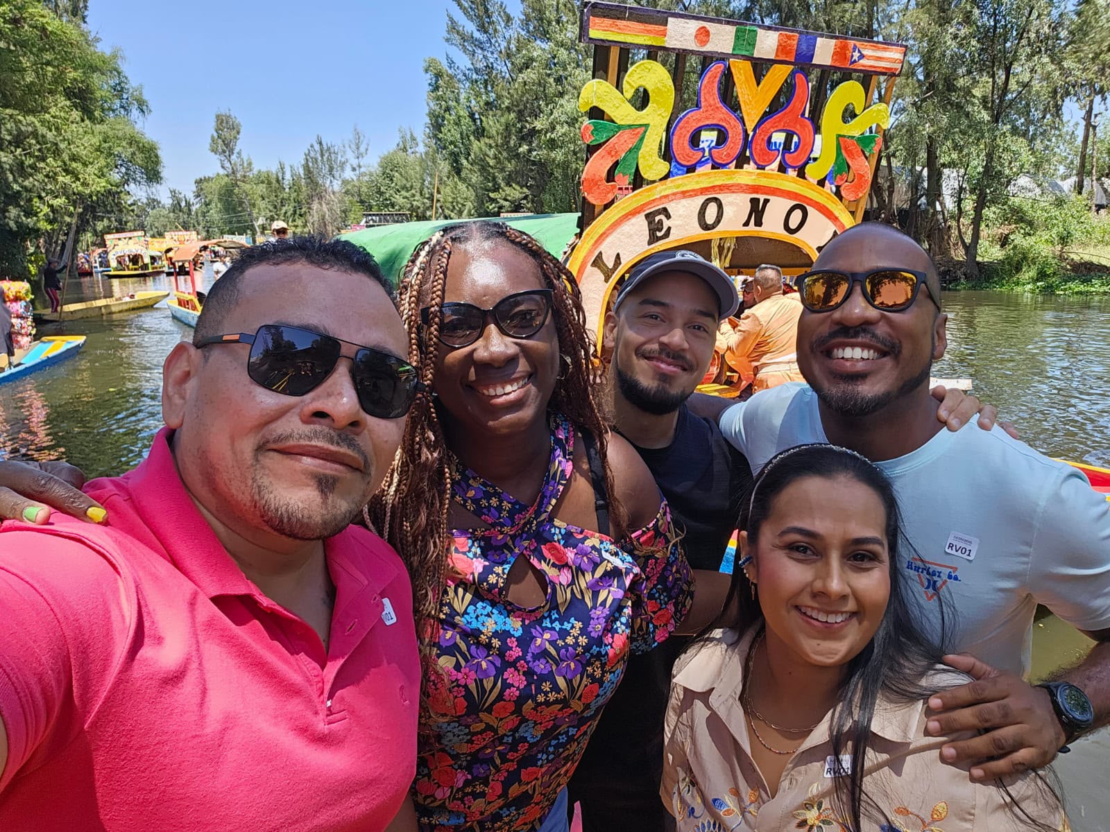 Mahalia en su viaje a México