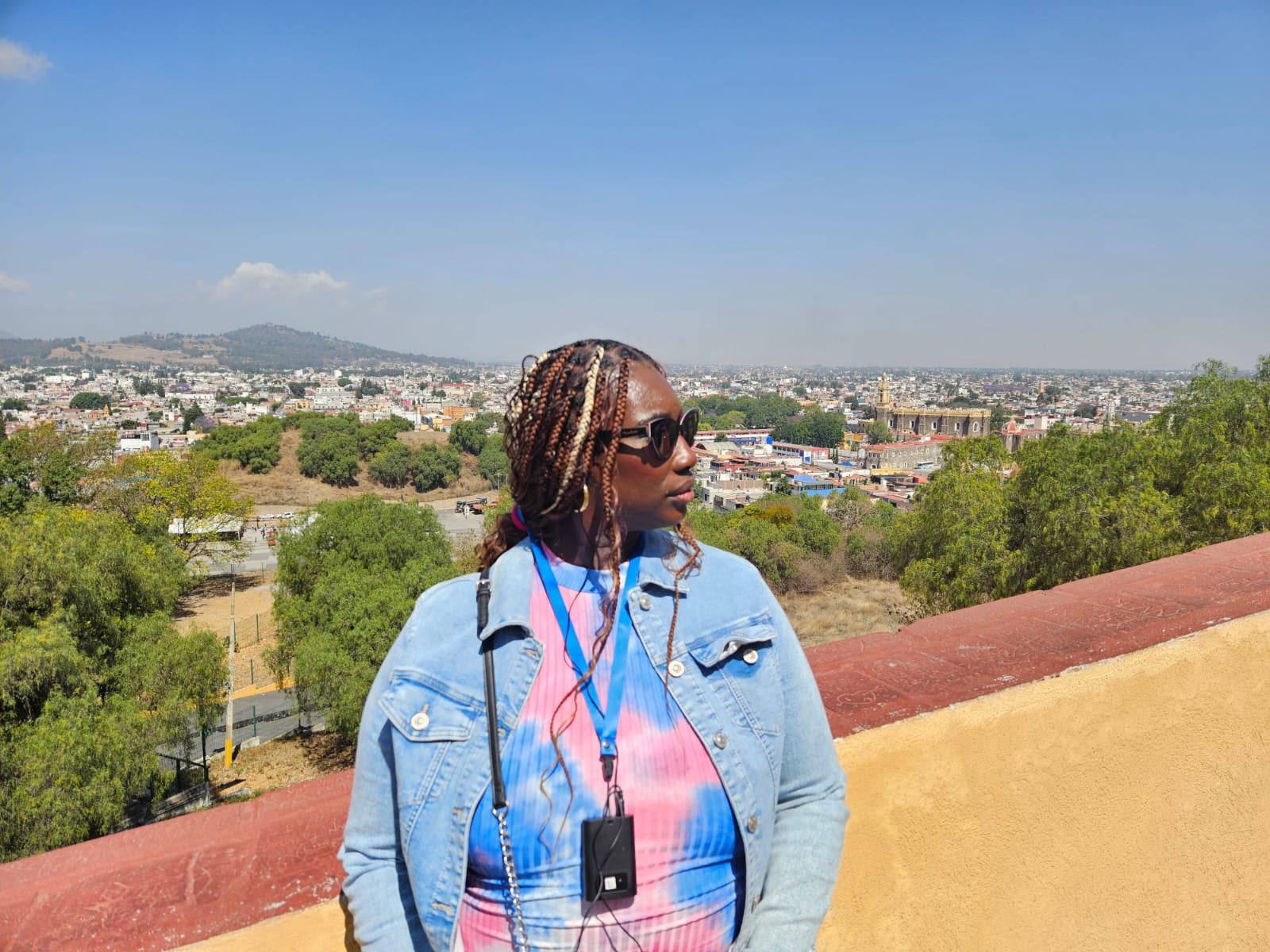 Mahalia en su viaje a México