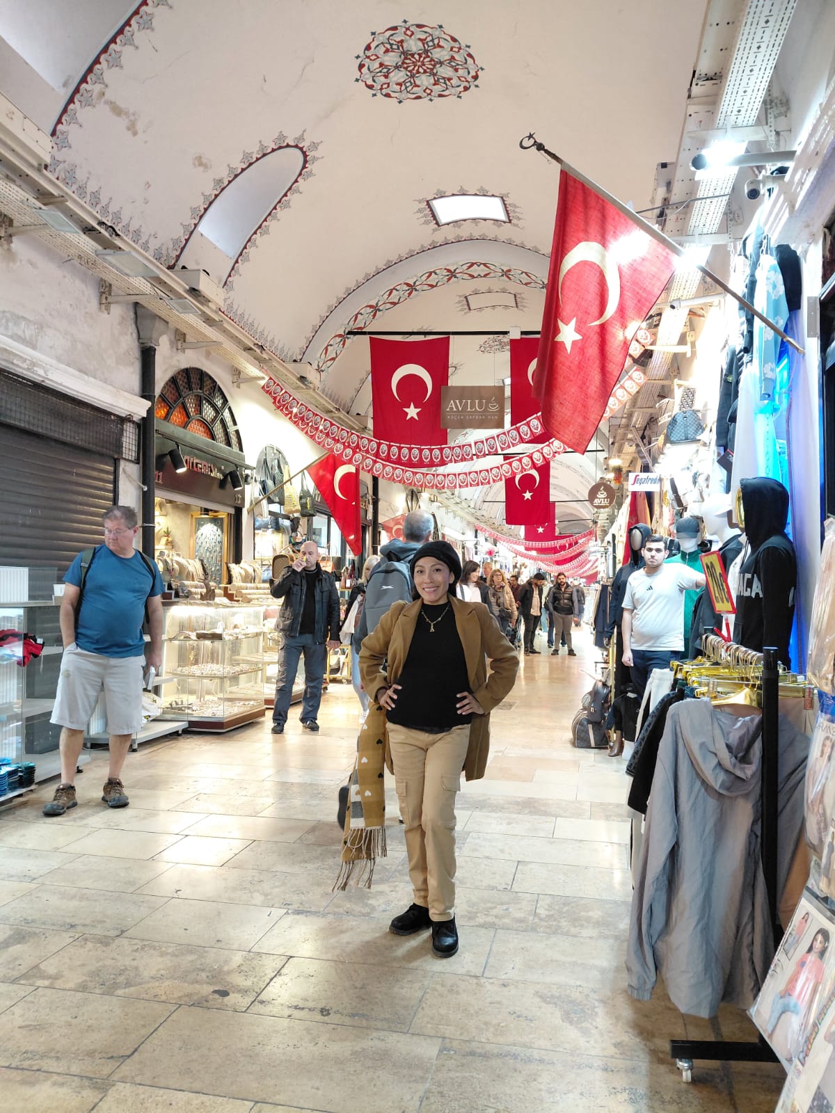 Rosa en su viaje a Turquía