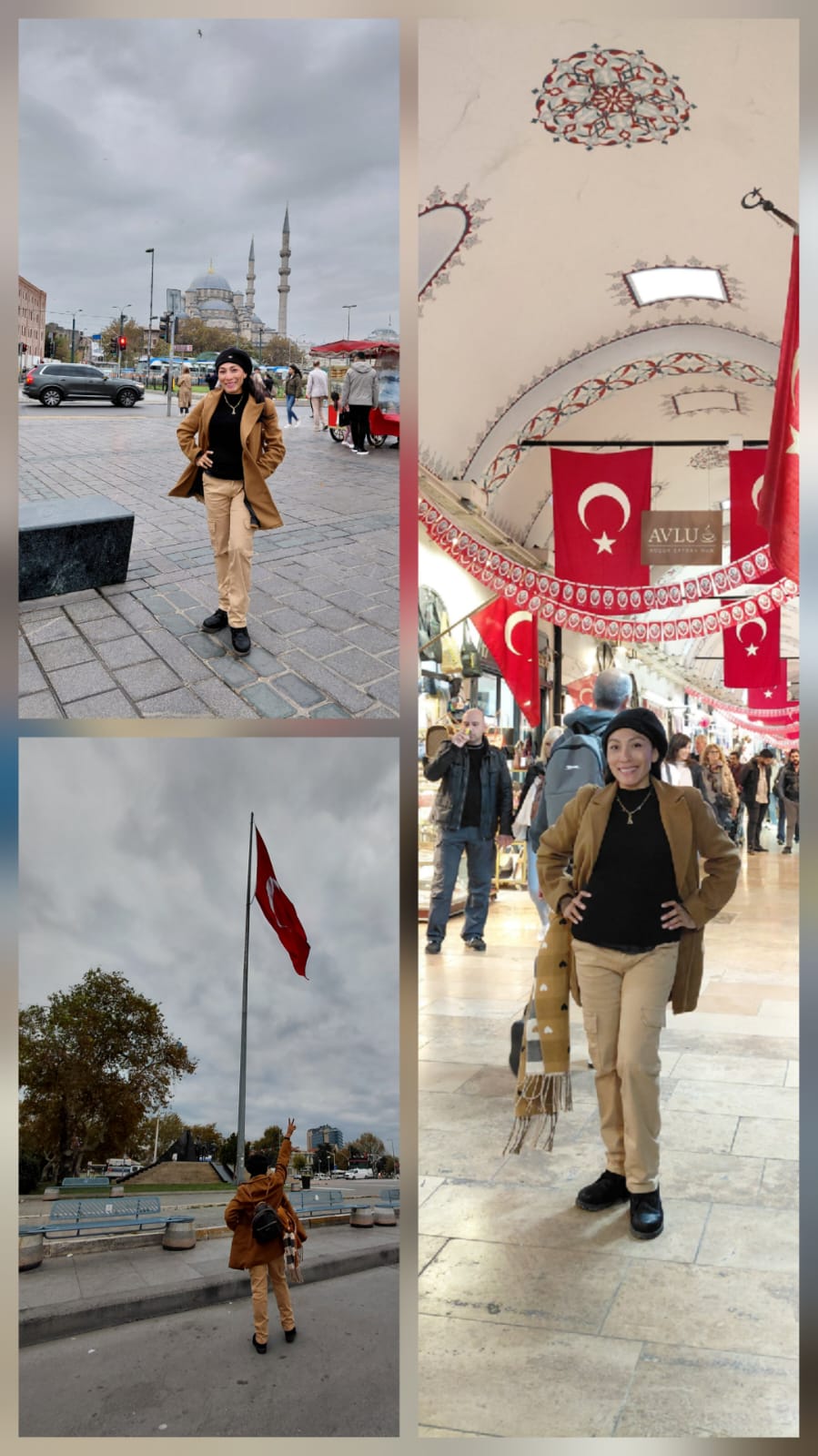 Rosa en su viaje a Turquía